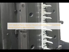 STEP Медицинская пластиковая инъекционная форма на заказ Недорогое проектирование и изготовление форм