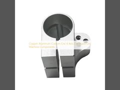 Медные алюминиевые изготовленные на заказ компоненты машины Cnc оси Cnc 5 оси Cnc 4