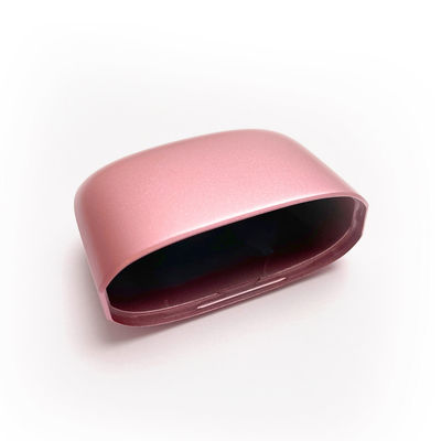 Розовые чехлы из цинкового сплава для литья под давлением для AirPods Pro 2 поколения, беспроводные наушники, защитная крышка