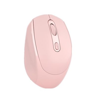 Цвет Makaron розовой беспроводной мыши игры режима Bluetooth мыши прессформы мыши перезаряжаемые молчаливой двойной Multi