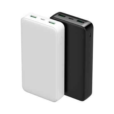 пластиковое электропитание миллиампера банка 20000mah инжекционного метода литья 50K быстрое поручая мобильное