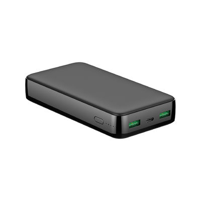 пластиковое электропитание миллиампера банка 20000mah инжекционного метода литья 50K быстрое поручая мобильное